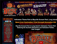 Tablet Screenshot of bayvillescreampark.com